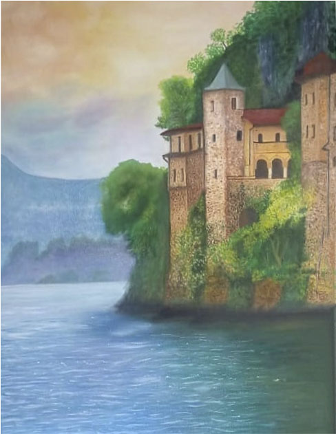 Graciela Soto - Bella Italia- 50 x 70 cm - Óleo sobre tela Graciela Soto - Bella Italia- 50 x 70 cm - Óleo sobre tela